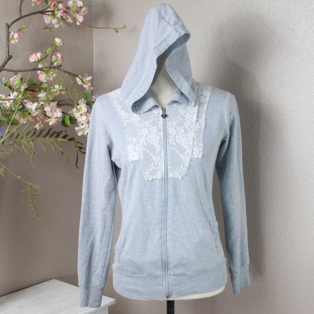 Fleurish Lacy Hoodie